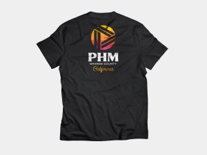 PHM Black Shirt Back